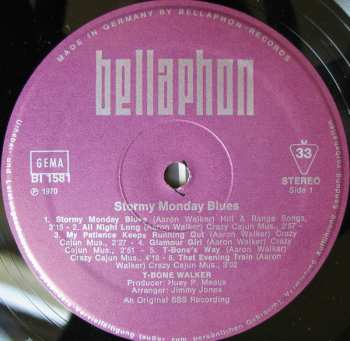 LP T-Bone Walker: Stormy Monday Blues