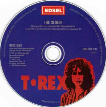 2CD T. Rex: The Slider DLX