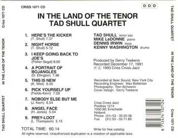 CD Tad Shull Quartet: In The Land Of The Tenor