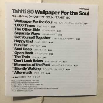 CD Tahiti 80: Wallpaper For The Soul