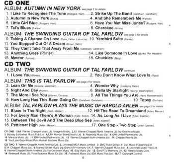 2CD Tal Farlow: Three Classic Albums Plus: Autumn In New York / The Swinging Guitar Of Tal Farlow / This Is Tal Farlow / Tal Farlow PLays The Music Of Harold Arlen