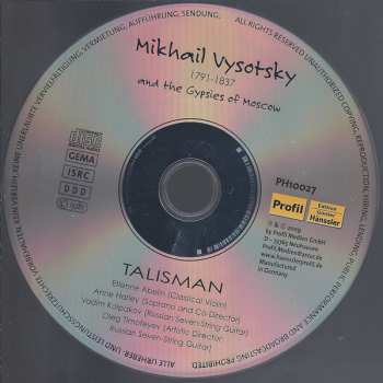 CD Talisman: Mikhail Vysotsky and the Gypsies of Moscow