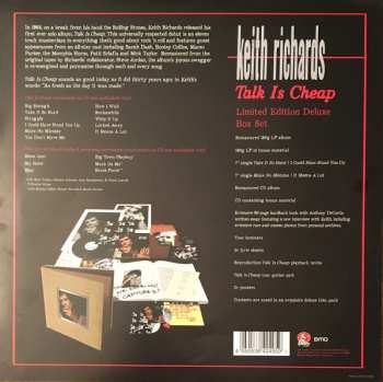 2LP/2CD/2SP/Caja Keith Richards: Talk Is Cheap (30th Anniversary Deluxe Edition Box Set) DLX | LTD