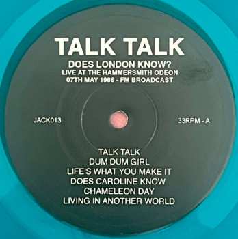 LP Talk Talk: Does London Know? CLR