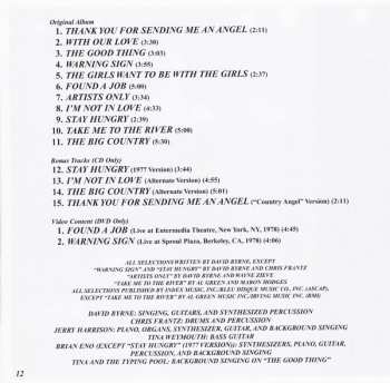 CD/DVD Talking Heads: More Songs About Buildings And Food