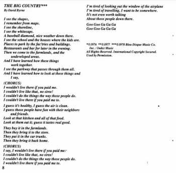 CD/DVD Talking Heads: More Songs About Buildings And Food