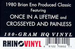 LP Talking Heads: Remain In Light