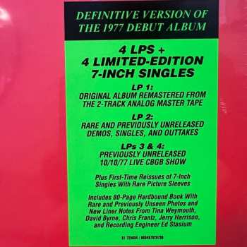 4LP/4SP/Caja Talking Heads: Talking Heads: 77 LTD | DLX