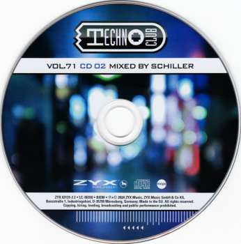2CD/Caja Schiller: Techno Club Vol.71 LTD