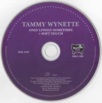 2CD Tammy Wynette: Only Lonely Sometimes + Soft Touch + Good Love And Heartbreak + Even The Strong Get Lonely