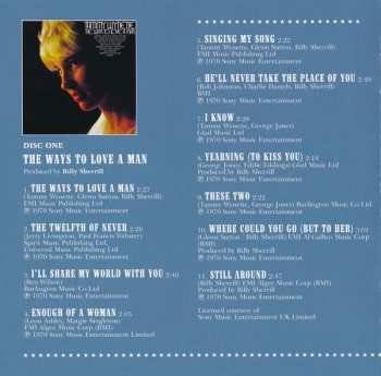 2CD Tammy Wynette: The Ways To Love A Man + Tammy's Touch + My Elusive Dreams + Inspiration