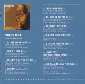 2CD Tammy Wynette: The Ways To Love A Man + Tammy's Touch + My Elusive Dreams + Inspiration