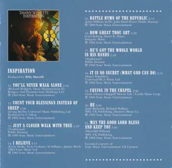 2CD Tammy Wynette: The Ways To Love A Man + Tammy's Touch + My Elusive Dreams + Inspiration