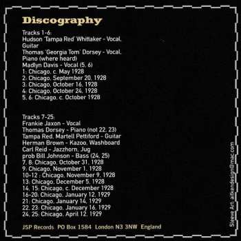 4CD/Caja Tampa Red: Music Making In Chicago 1928-1935