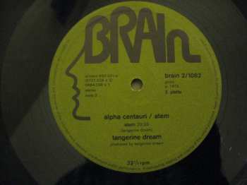 2LP Tangerine Dream: Alpha Centauri / Atem