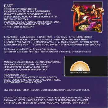 CD Tangerine Dream: East