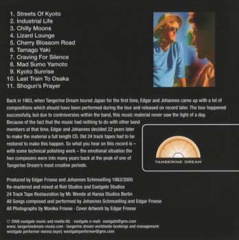 CD Tangerine Dream: Kyoto