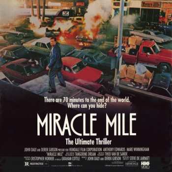 2CD Tangerine Dream: Miracle Mile (Original MGM Motion Picture Soundtrack) LTD