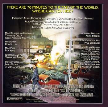 2CD Tangerine Dream: Miracle Mile (Original MGM Motion Picture Soundtrack) LTD