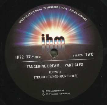 2LP Tangerine Dream: Particles