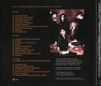 3CD Tangerine Dream: Phaedra Farewell Tour 2014 (The Concerts)