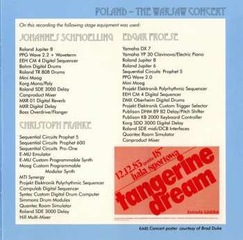 2CD Tangerine Dream: Poland (The Warsaw Concert)