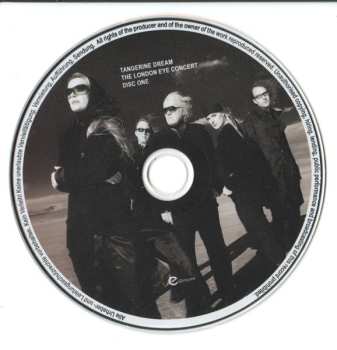 3CD Tangerine Dream: The London Eye Concert