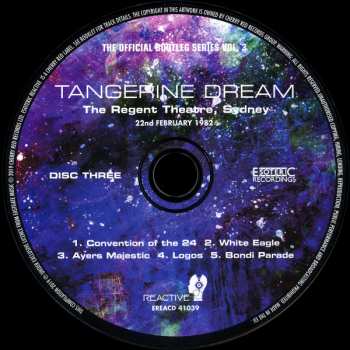 4CD/Caja Tangerine Dream: The Official Bootleg Series Volume Three
