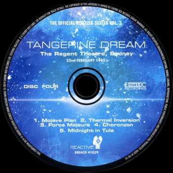4CD/Caja Tangerine Dream: The Official Bootleg Series Volume Three