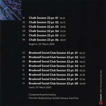8CD/Caja Tangerine Dream: The Sessions Box Set (United Kingdom & Ireland 2022) LTD