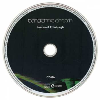 8CD/Caja Tangerine Dream: The Sessions Box Set (United Kingdom & Ireland 2022) LTD
