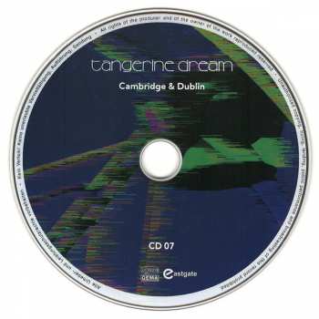 8CD/Caja Tangerine Dream: The Sessions Box Set (United Kingdom & Ireland 2022) LTD