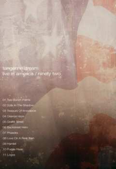 CD/DVD Tangerine Dream: Live In America / Ninety Two