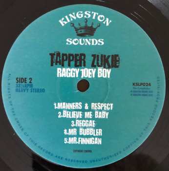 LP Tapper Zukie: Raggy Joey Boy