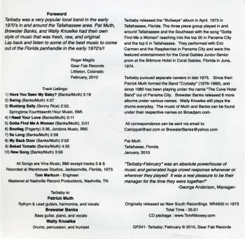 CD Tarbaby: February