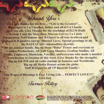 CD Tarrus Riley: Parables