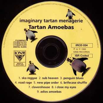 CD Tartan Amoebas: Imaginary Tartan Menagerie