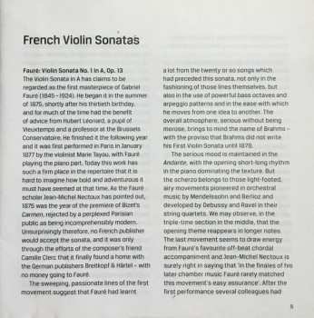 CD Tasmin Little: French Violin Sonatas