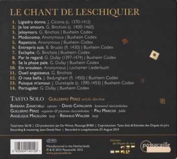 CD Tasto Solo: Le Chant De Leschiquier