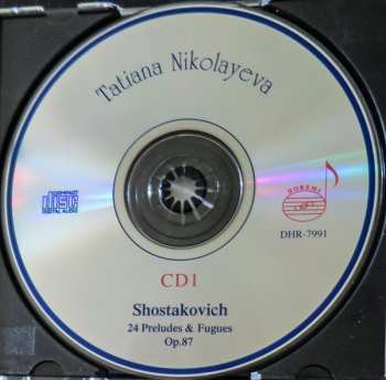 2CD/DVD/Caja Pyotr Ilyich Tchaikovsky: 24 Preludes & Fugues, Op.87 / Piano Concerto No.1, Op.23 - Tatiana Nikolayeva Volume 1
