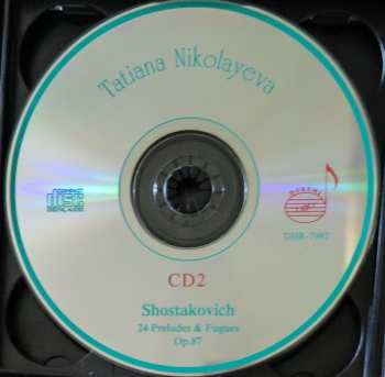 2CD/DVD/Caja Pyotr Ilyich Tchaikovsky: 24 Preludes & Fugues, Op.87 / Piano Concerto No.1, Op.23 - Tatiana Nikolayeva Volume 1