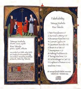 CD Tatsuya Yoshida: Falsifiability