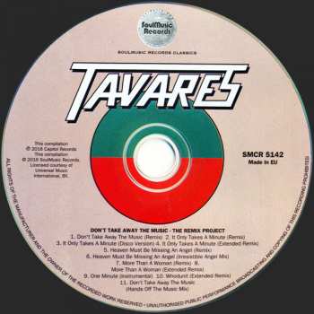 CD Tavares: Don't Take Away The Music (The Remix Project)