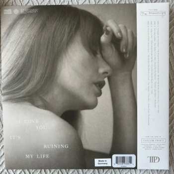 2LP Taylor Swift: The Tortured Poets Department  CLR