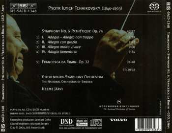 SACD Pyotr Ilyich Tchaikovsky: Symphony No. 6, 'Pathétique' / Francesca Da Rimini