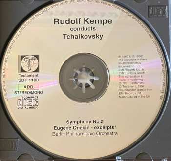 CD Pyotr Ilyich Tchaikovsky: Symphony No. 5, Excerpts From 'Eugene Onegin'