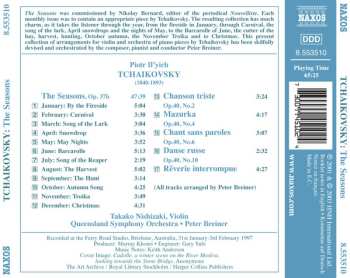 CD Pyotr Ilyich Tchaikovsky: The Seasons