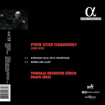 CD Pyotr Ilyich Tchaikovsky: Symphony No. 6 In B Minor, Op. 74 'Pathétique'; Romeo And Juliet