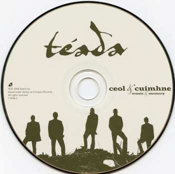 CD Téada: Ceol & Cuimhne (Music & Memory)
