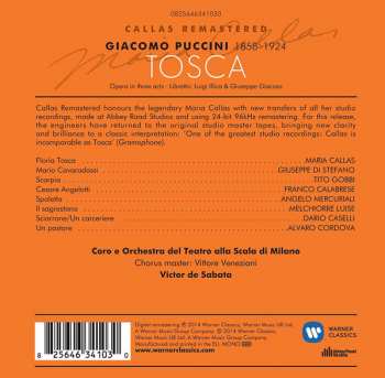 2CD Maria Callas: Tosca